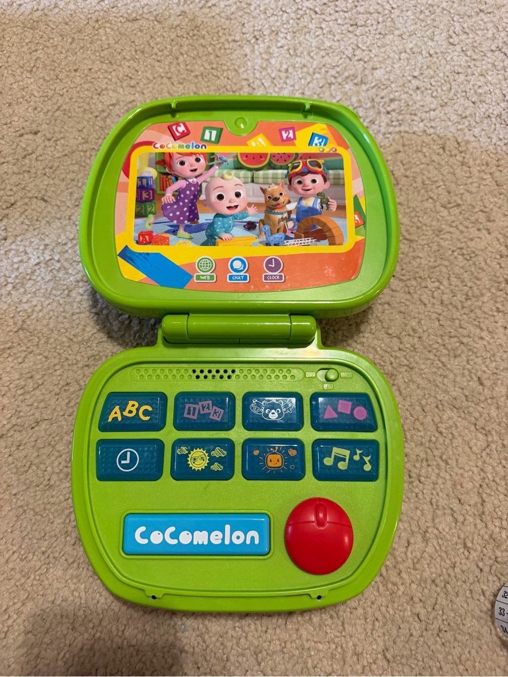 Cocomelon Sing and Learn laptop educational learning toy